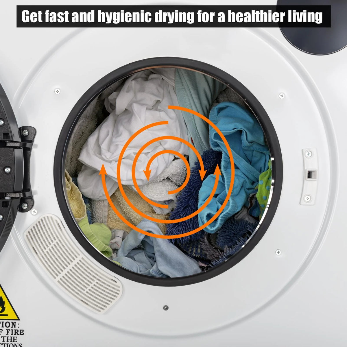 Electric Compact Laundry Clothes Dryer L7911
