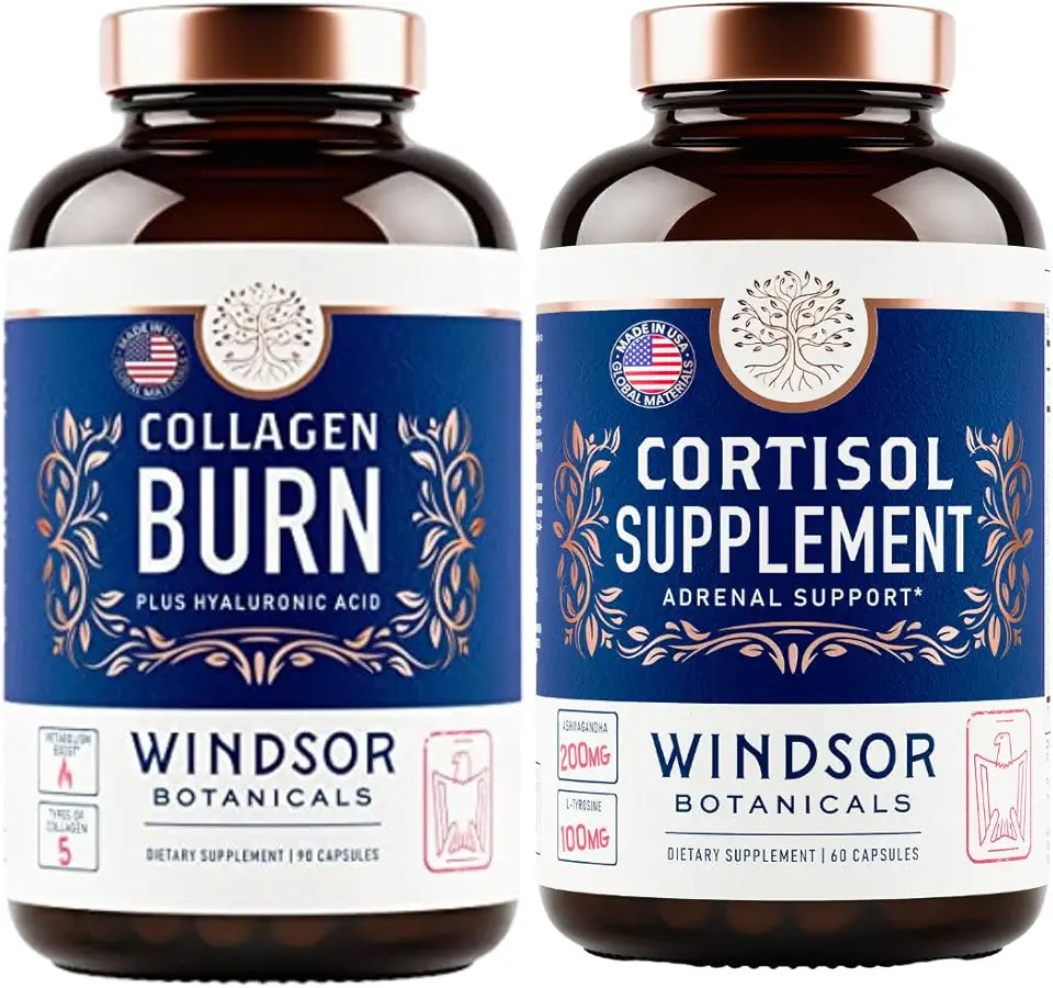 Cortisol Blocker and Multi Collagen Burn Bundle R35404