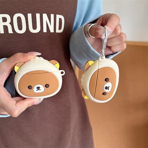 Airpods 1 & 2 Silicone Case with Hook J6253