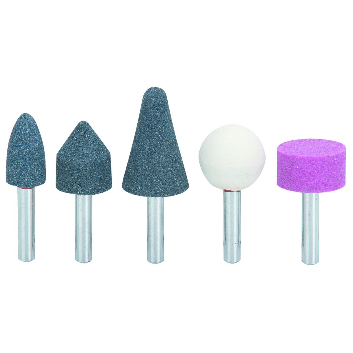 Rotary Grinding Bits with 1/4 in. Shank, 5-Piece K586
