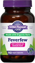 Organic Feverfew Herbal Supplement 90 Count D163264
