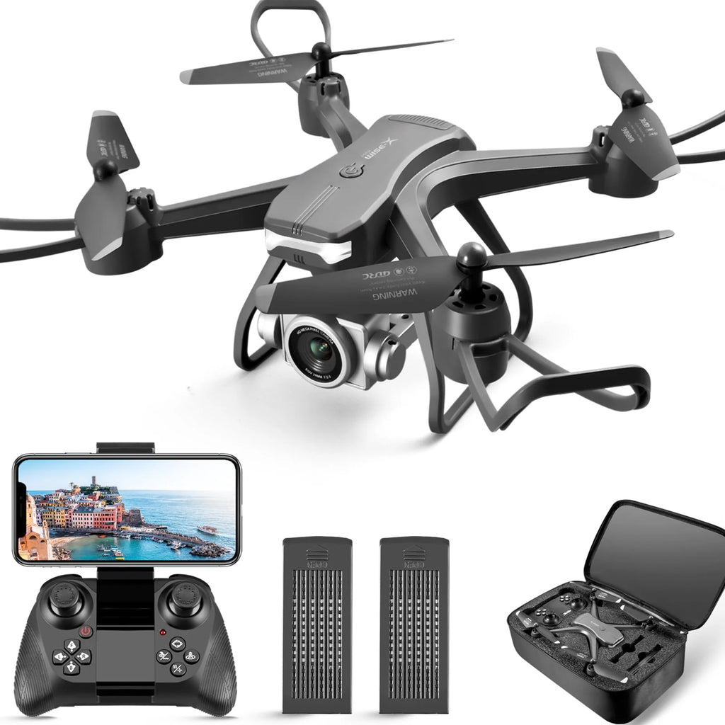 1080P HD Camera Wifi Drone with 2 Batteries A381