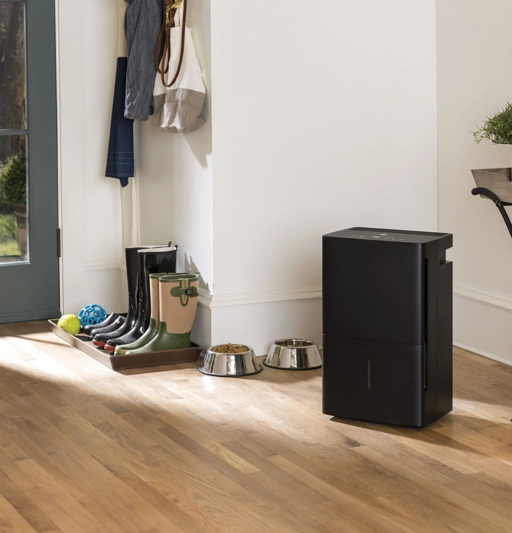 45-Pint Portable Dehumidifier with Drain, Black K410853