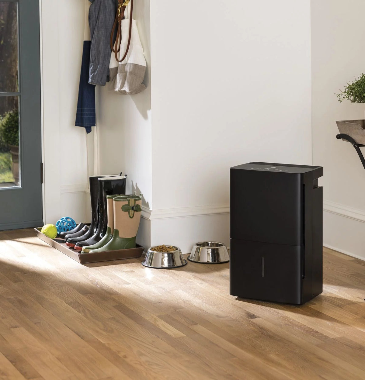 45-Pint Portable Dehumidifier with Drain, Black K410853