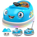 Blue 12V Electric Bumper Car for Kids A4027