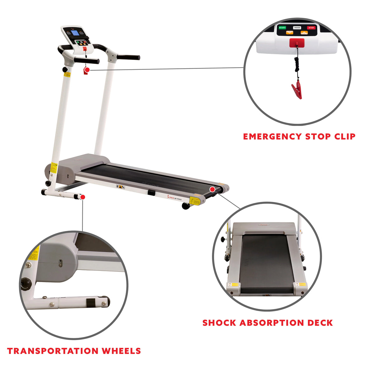 Foldable Motorized Treadmill N83787