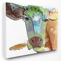Watercolor Cutout Cow Wall Art I9931