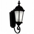 1 Light Black Exterior Wall Mount Light W4931