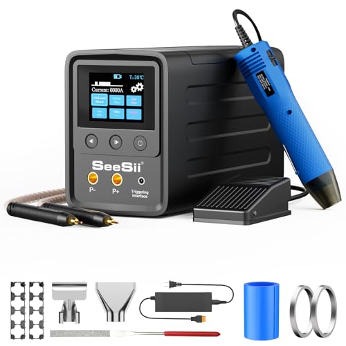 10080W Spot Welder and Heat Gun Kit with 3000F Capacitors B4931