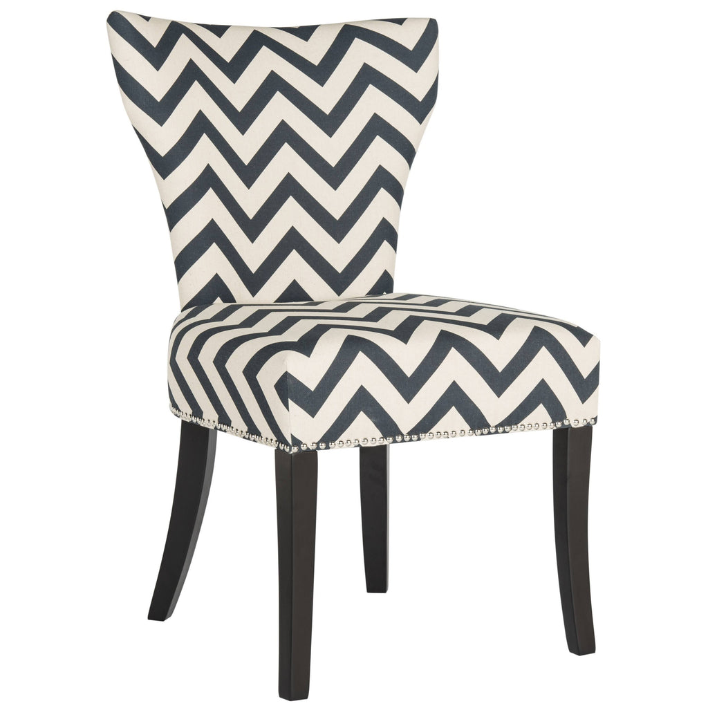 Navy/White Side Chair (Set of 2) S12609