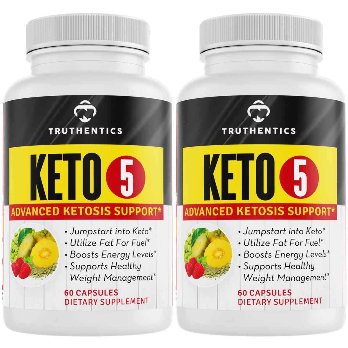 Keto Supplement with Raspberry Ketone 120 Capsules P78941