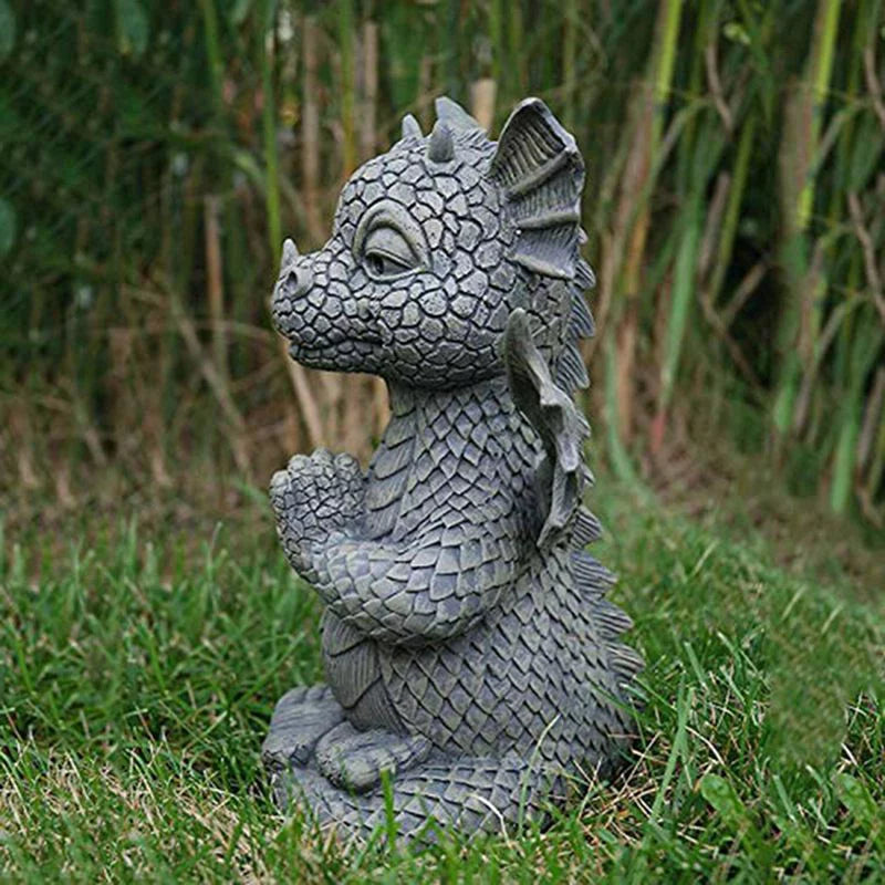 18cm Dragon Statue O173730