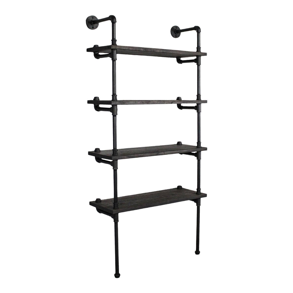 Rustic Bronze Etagere Bookcase Display A262652