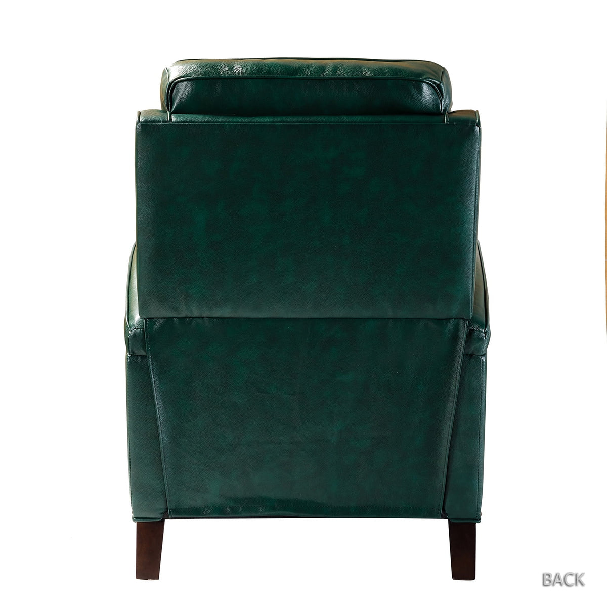 Green Genuine Leather Recliner Set of 2 K73246