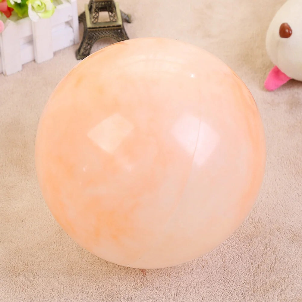 25PCS Marbleized Bouncy Balls, 8.7 Inch Inflatable Sensory Balls J7488