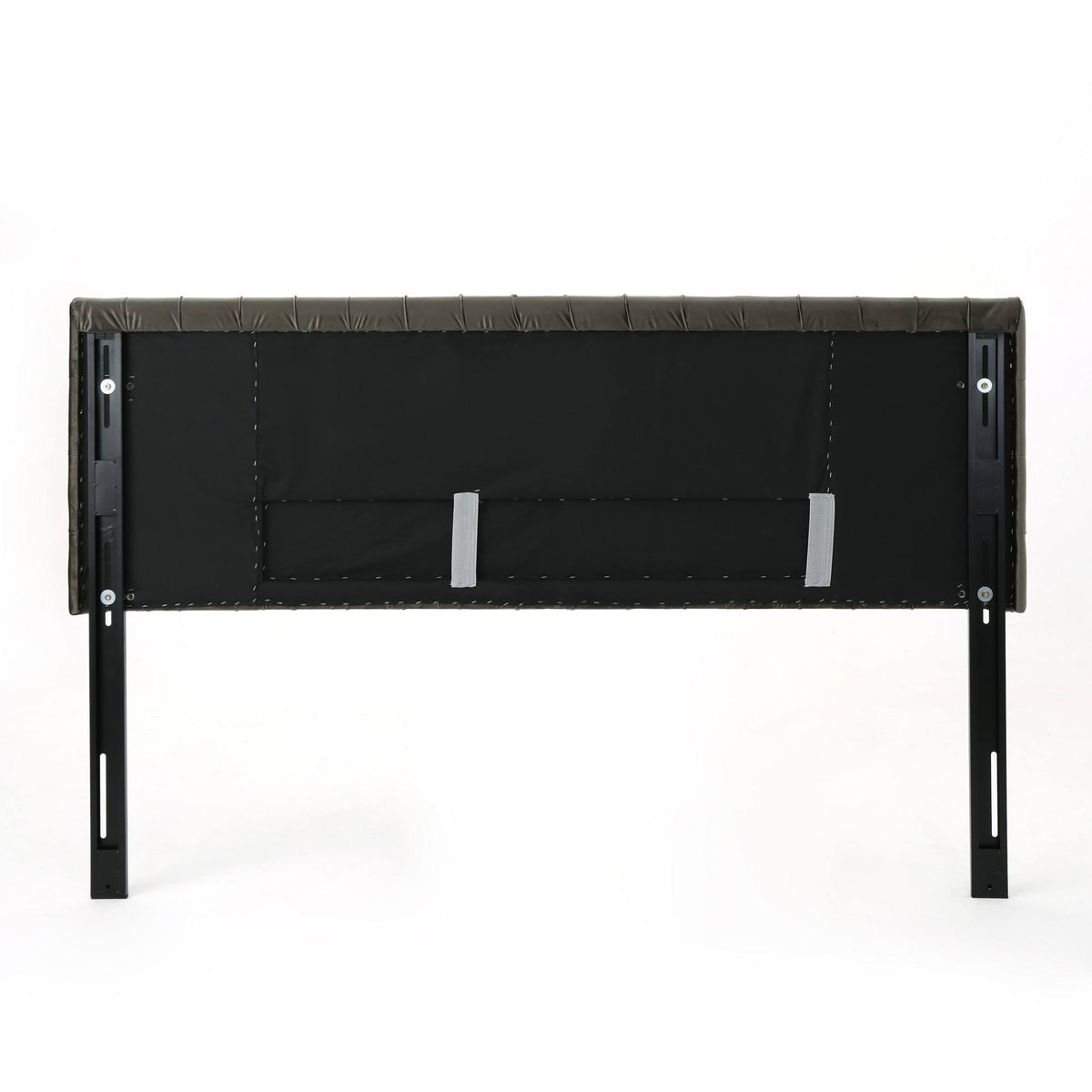 Gray Tufted Velvet Headboard, California King C46102