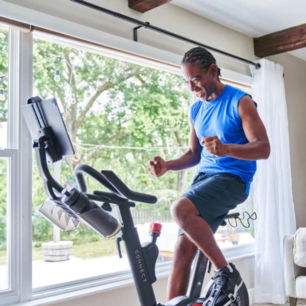 Smart Fitness Bike with Cushioned Seat and 32 Resistance Levels M2387