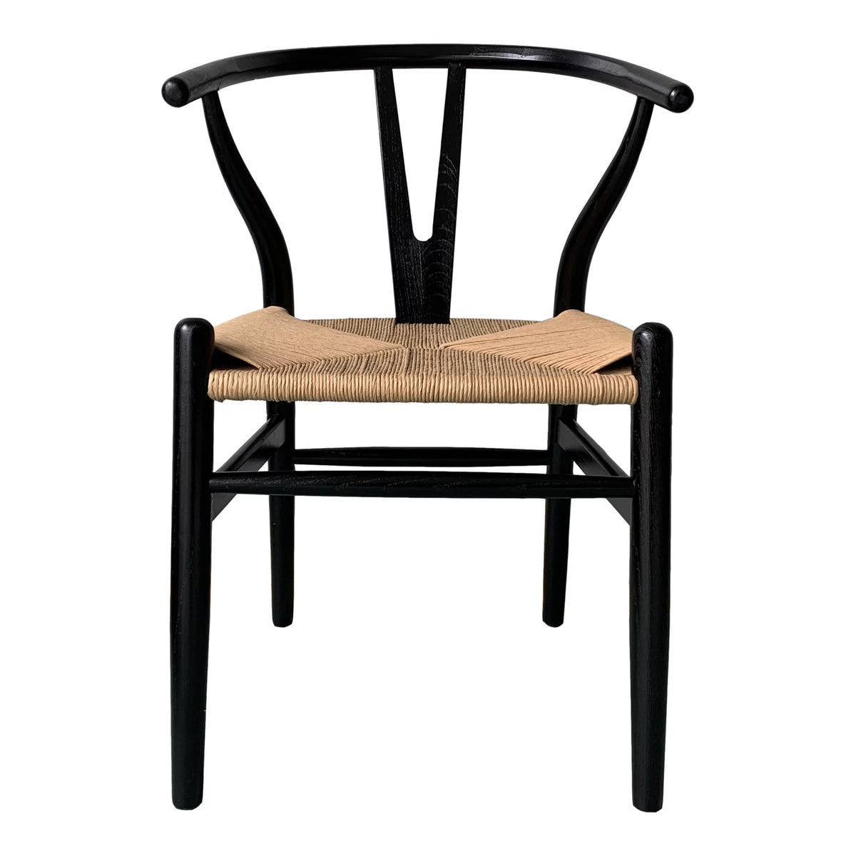 Black Wood Dining Chairs Set of 2 X946798
