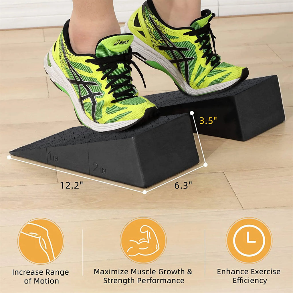 Squat Wedge Blocks Non-slip Calf Raise Platform X216905