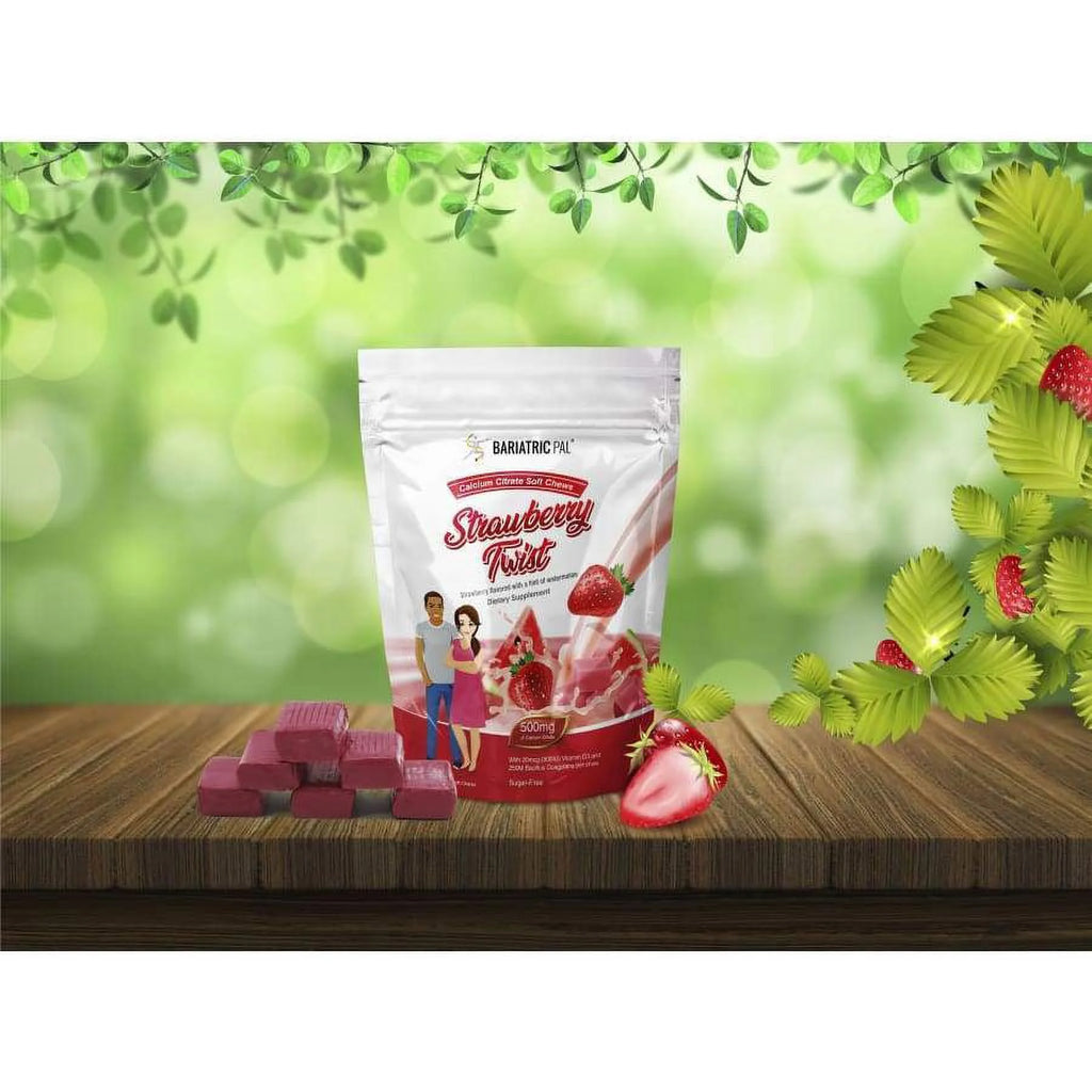 Sugar-Free Calcium Citrate Soft Chews 500mg with Probiotics 90ct I784367