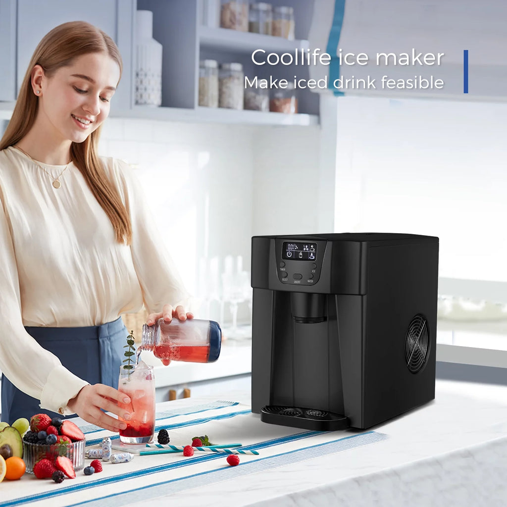 Countertop Ice Maker with Water Dispenser E49057