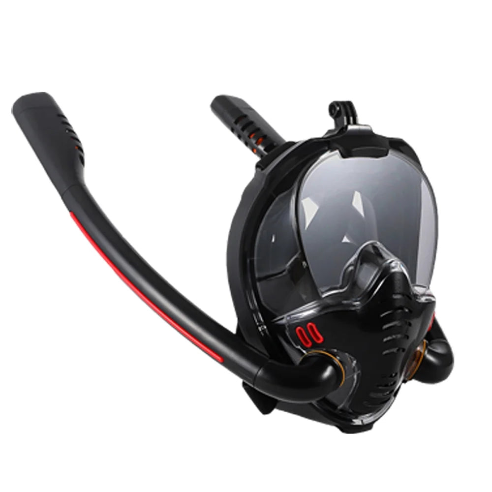 Snorkeling Double Tube Silicone Diving Goggles M21133