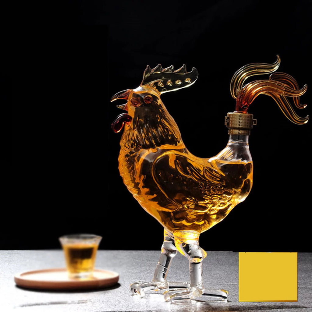 Hand-Blown High Borosilicate Glass Decanters Y972127