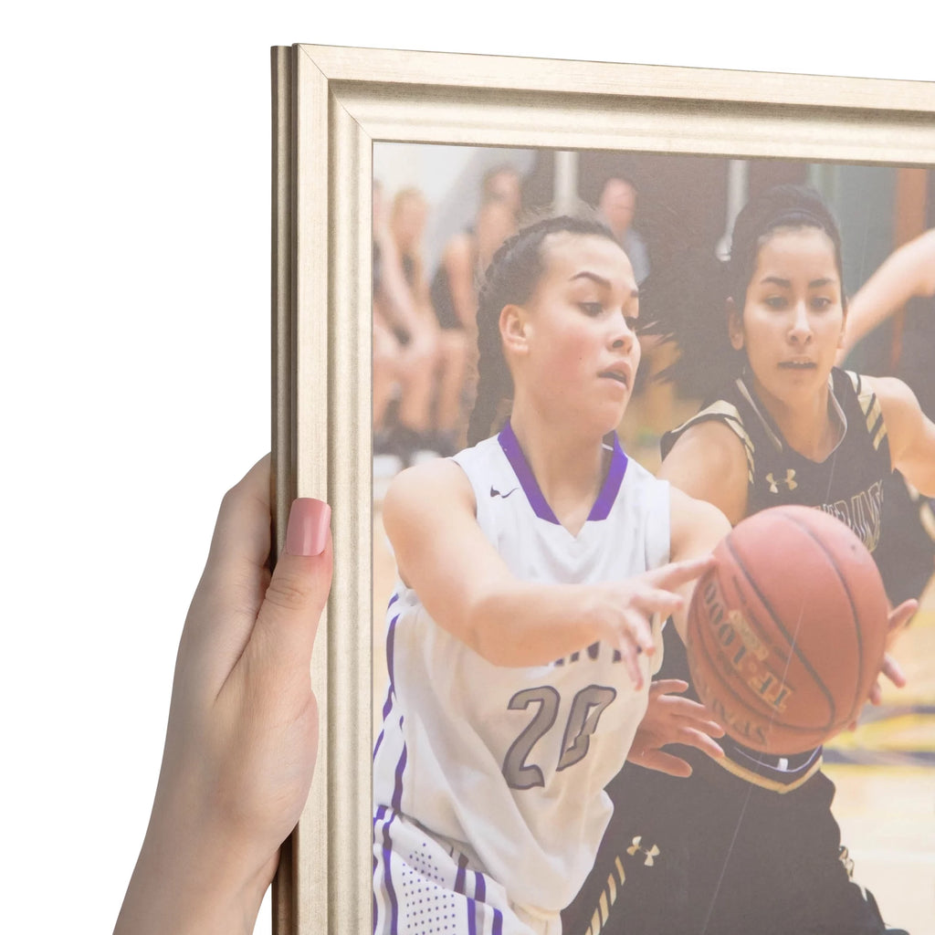 16x20 Inch Gold Picture Frame with Plexi Glass N3991