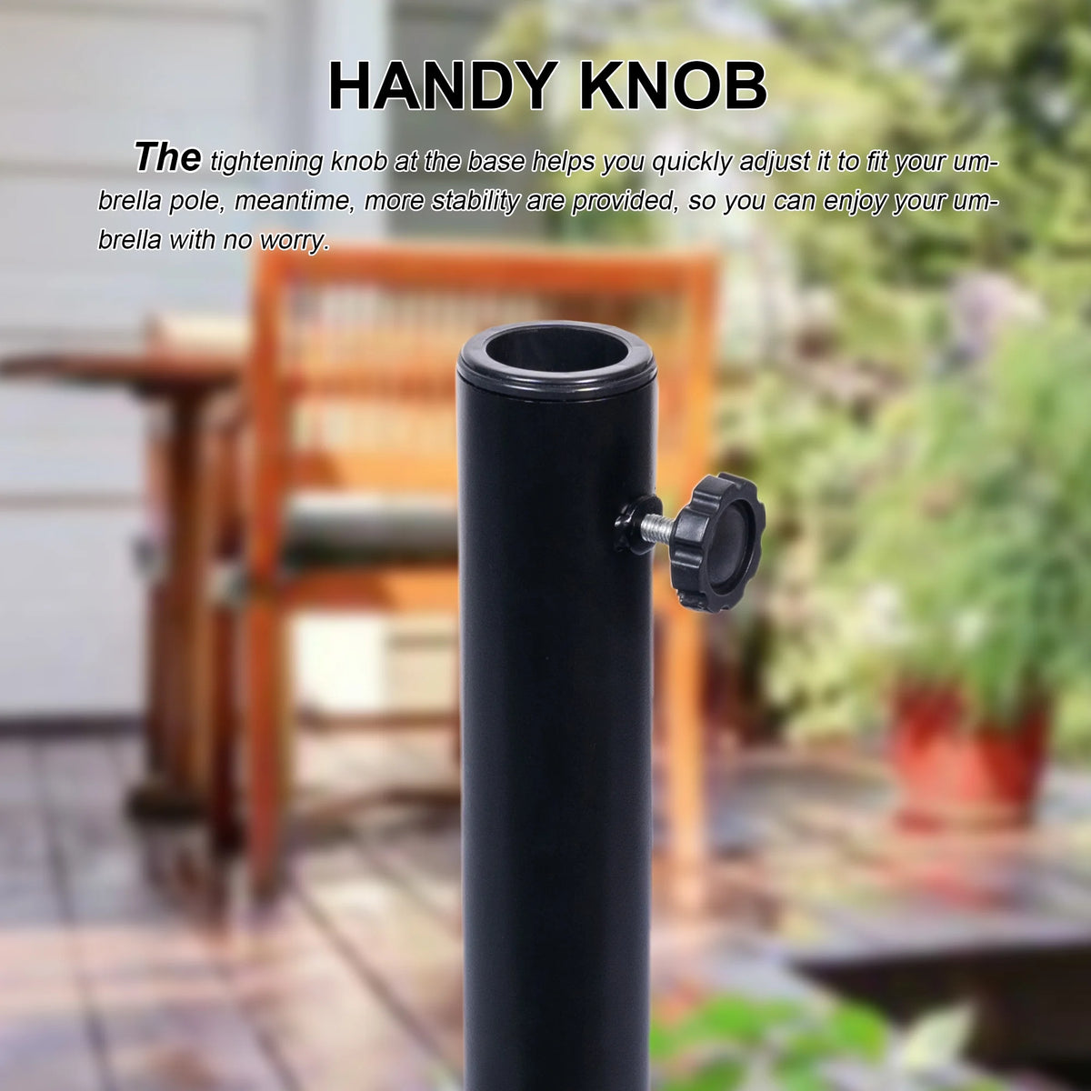 42lbs Waterproof Square Umbrella Base U1591