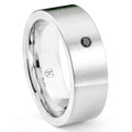Black Diamond Comfort Fit Wedding Band Ring R432870