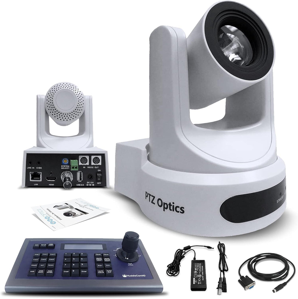 20x-SDI Live Streaming Camera White Starter Bundle V73009