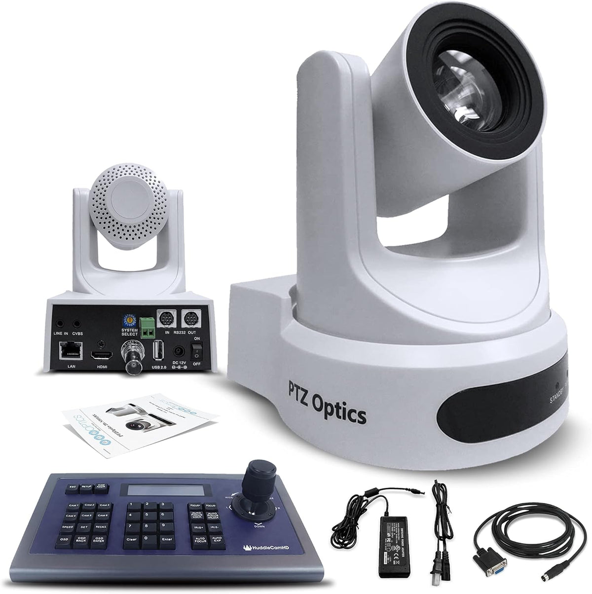 20x-SDI Live Streaming Camera White Starter Bundle V73009