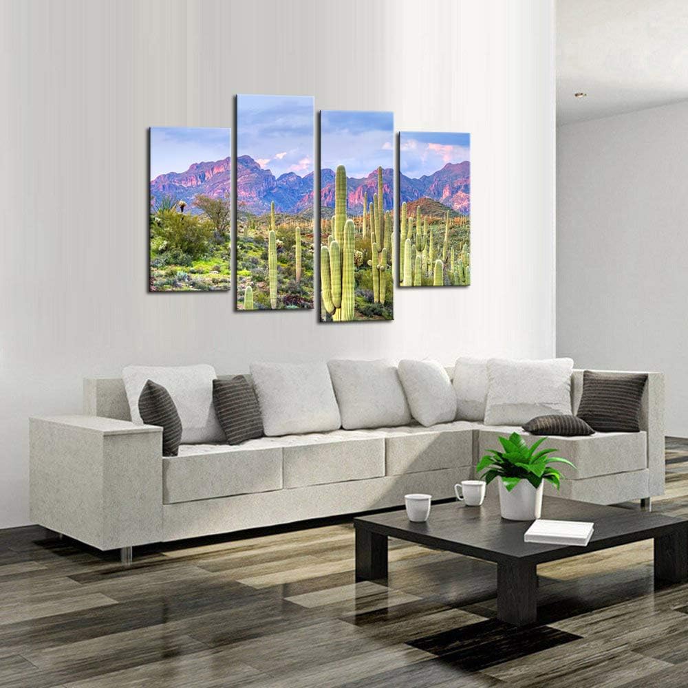 Cactus in Arizona Canvas Print Framed Wall Art X193552