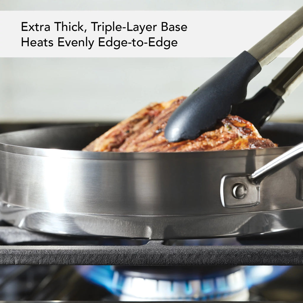 Stainless Steel Nonstick Induction Grill Pan S5037