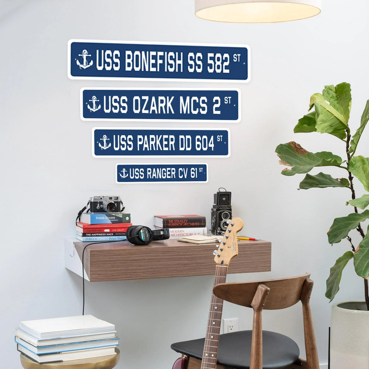 USS POMEROY AKR 316 Street Sign F272