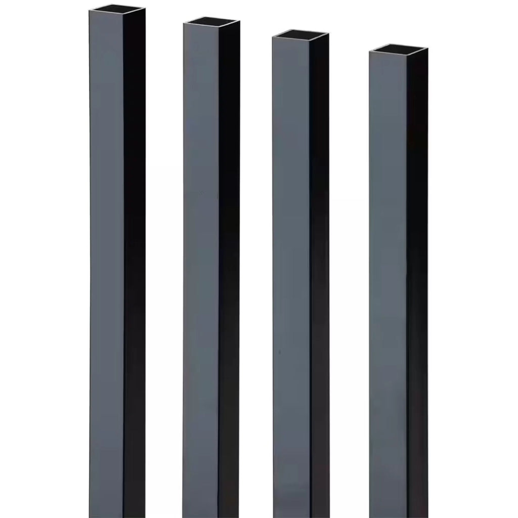 6 ft. Pressure-Treated Wood Railing Kit with Square Aluminum Balusters K177