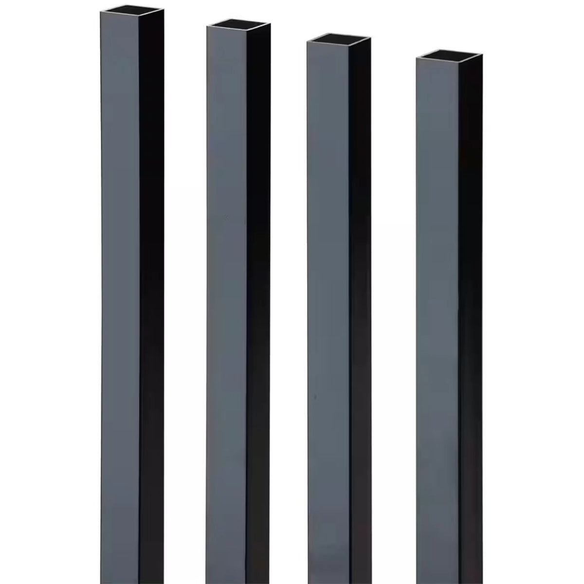 6 ft. Pressure-Treated Wood Railing Kit with Square Aluminum Balusters K177