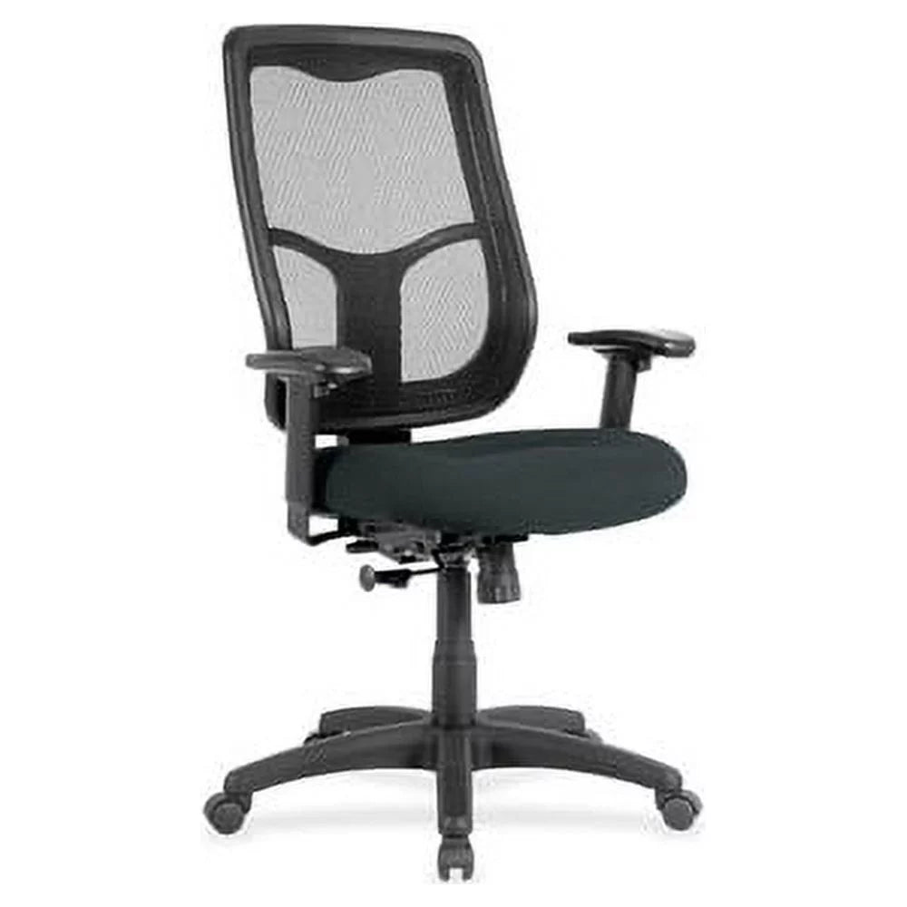 High-Back Executive Chair Black Fabric Seat M537