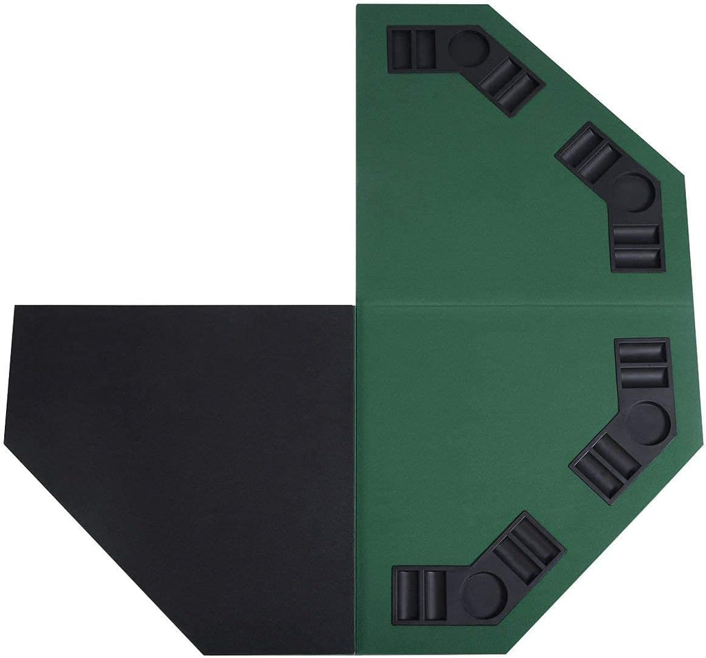 48 Folding Octagon Poker Table Top with Carrying Case F60533