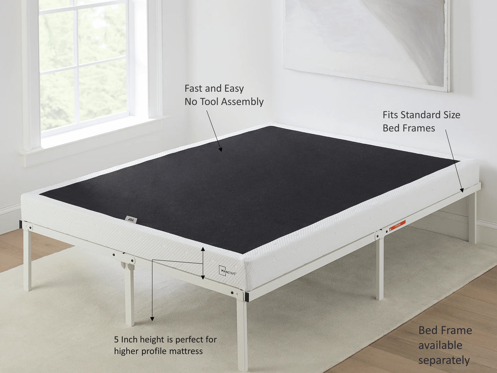 Queen High Profile Smart Metal Box Spring F3715