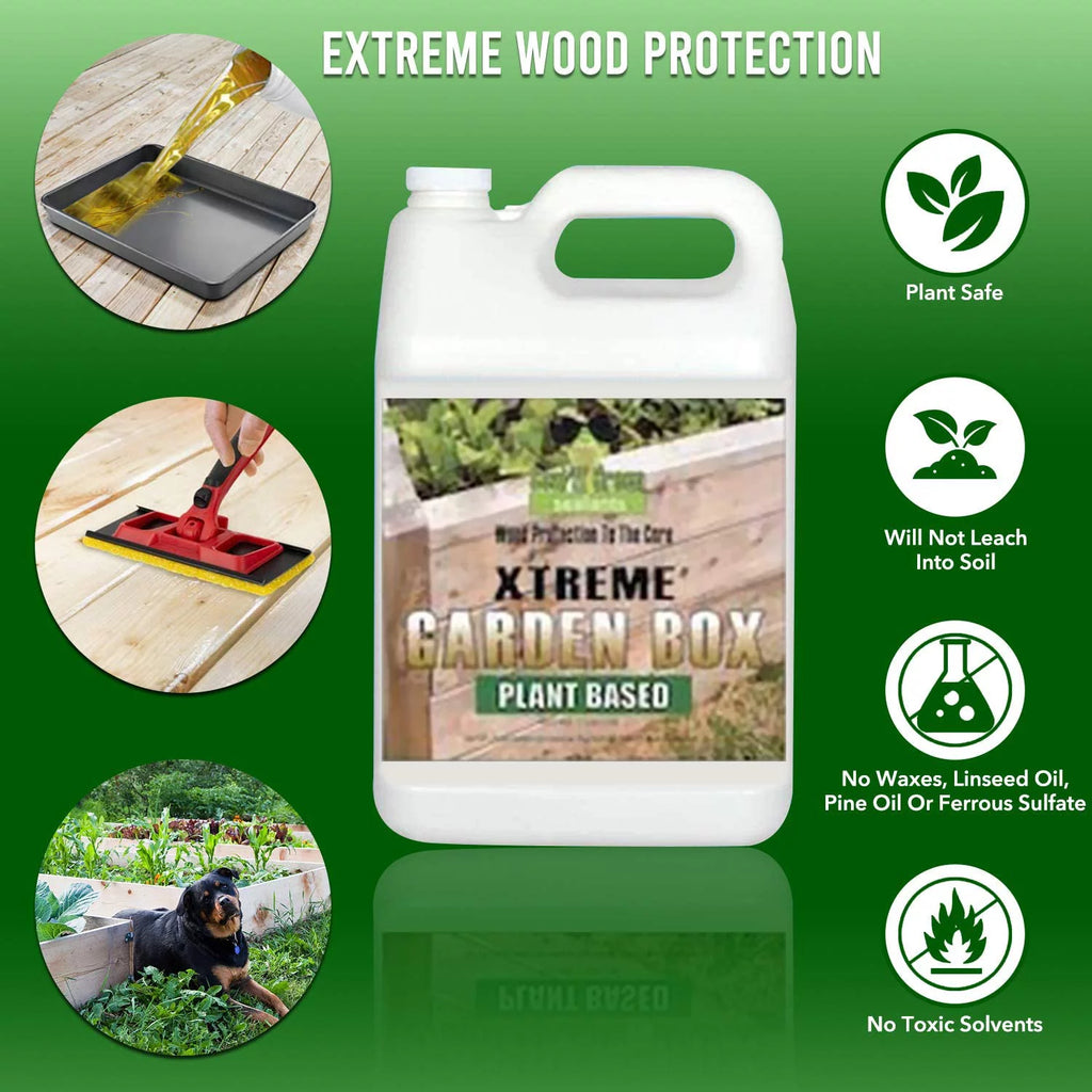 Plant Based Non-Toxic Wood Sealer Quart Kit A42469