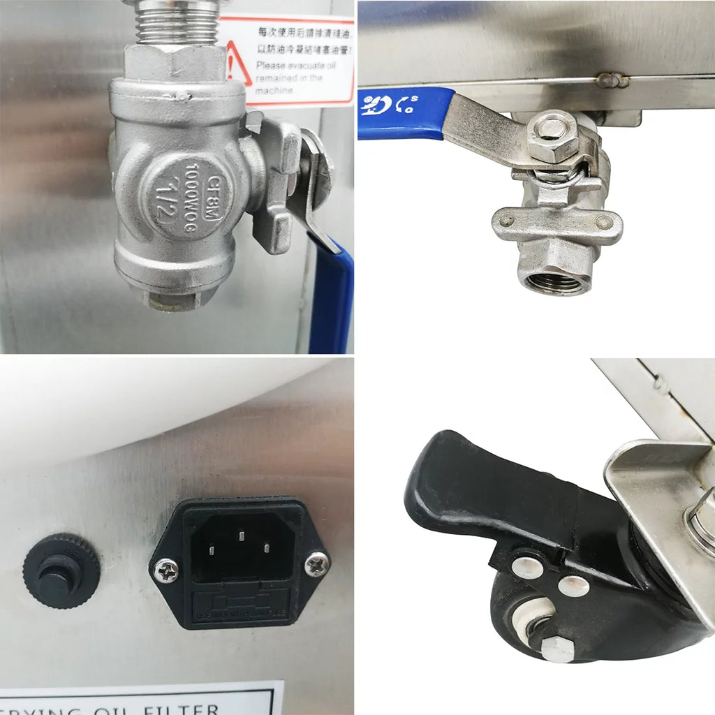 58L Stainless Steel Electric Fryer G56813