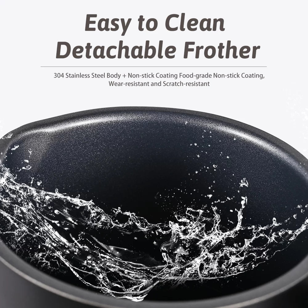 4 in 1 Stainless Steel Electric Milk Frother and Steamer N596791