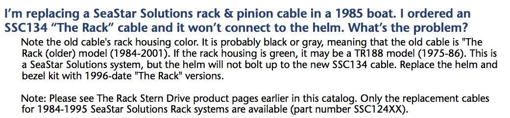 Cable-Back Mount Rack 23ft F981871