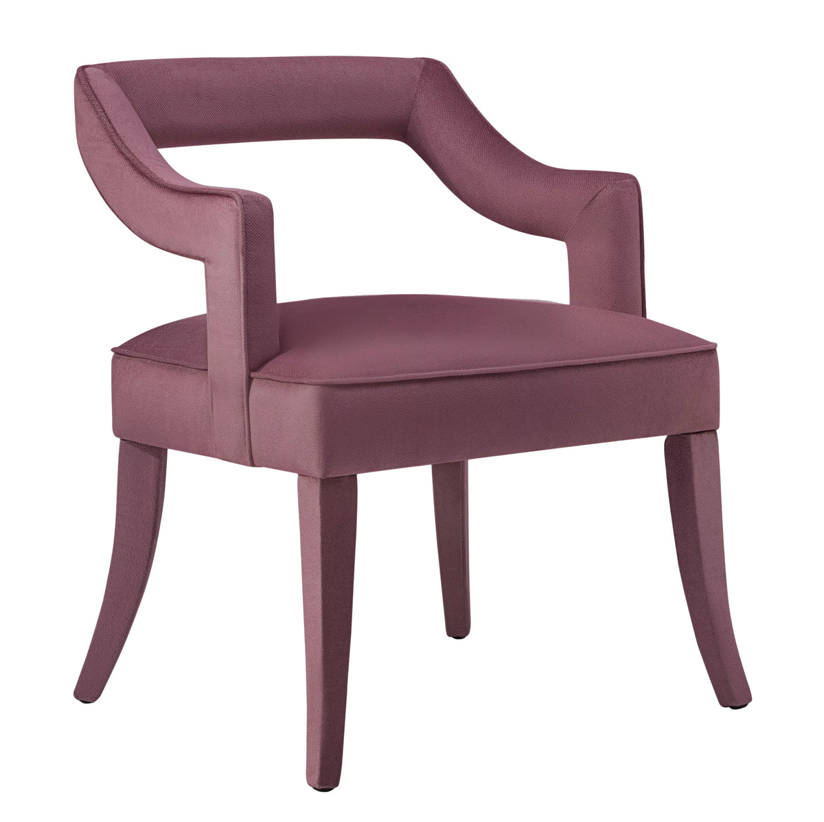 Pink Velvet Dining Chair M8986