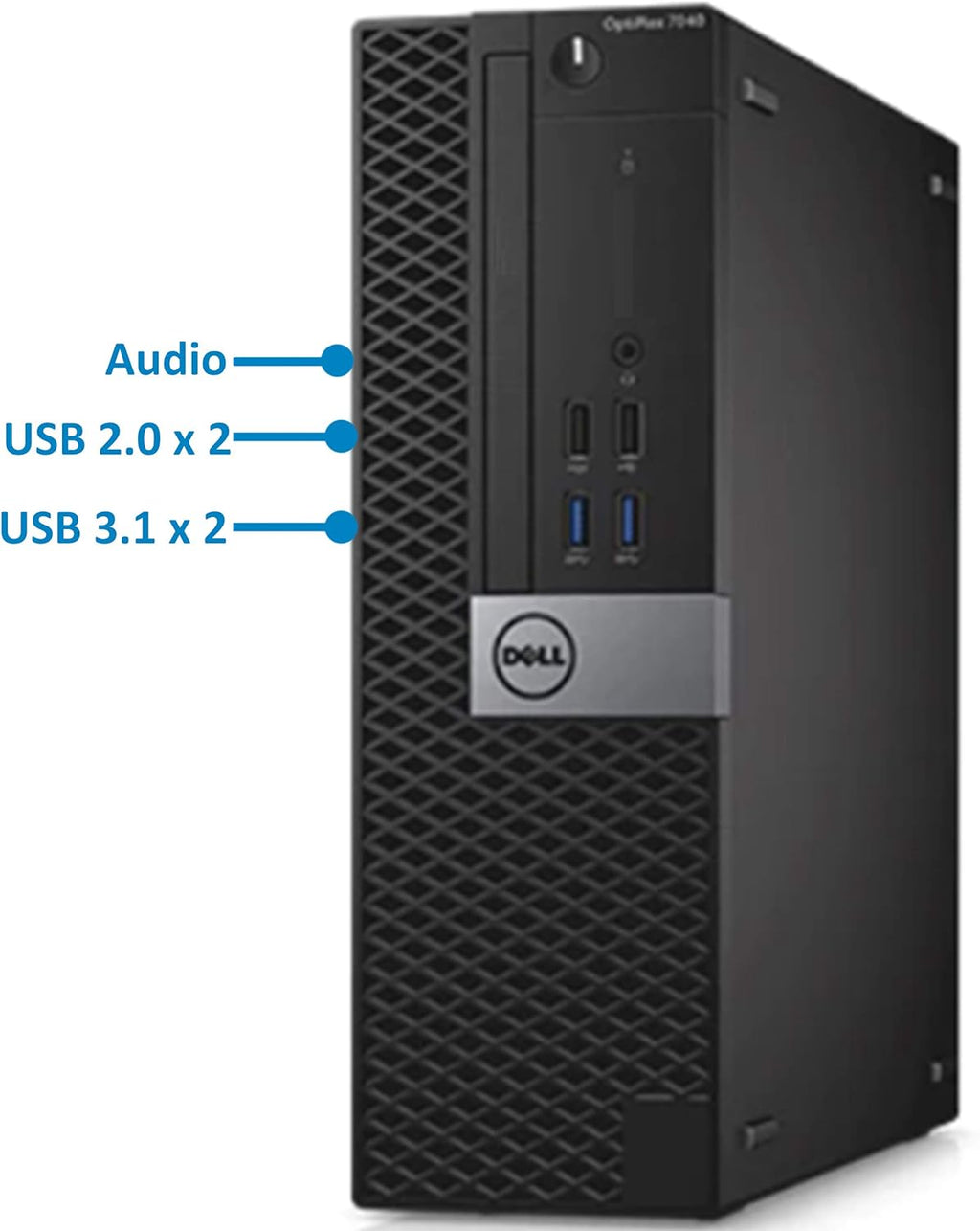 Intel Quad-Core i7-6700 4.0 GHz 32GB RAM 256GB NVMe SSD Desktop PC S773466