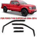4 Pieces In-Channel Window Deflectors for Ford F150 SuperCab C760
