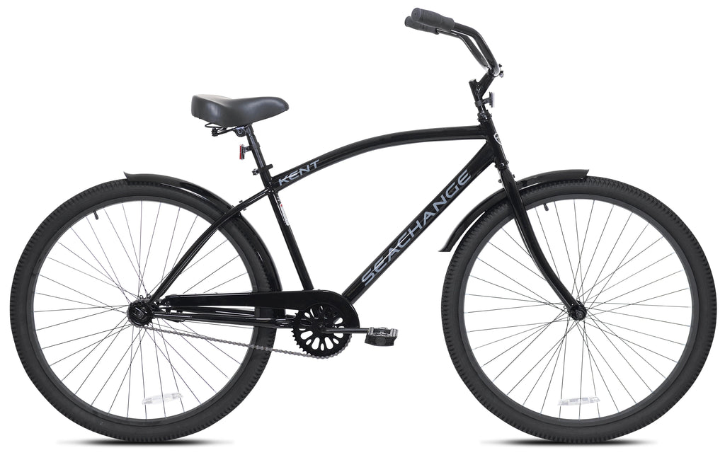 Black 29 Men's Beach Cruiser Bicycle H467