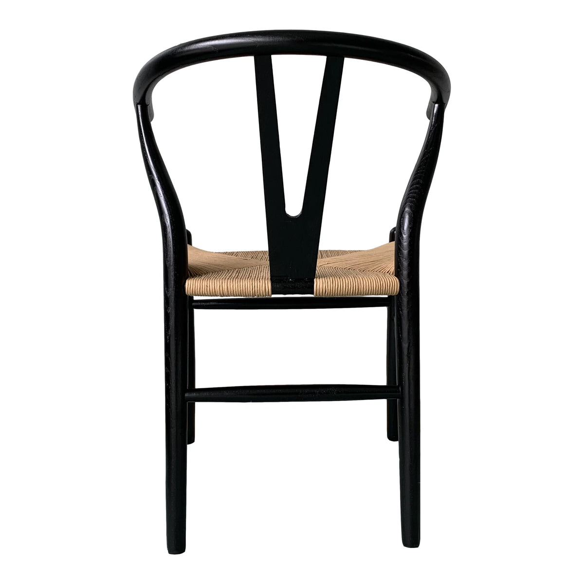 Black Wood Dining Chairs Set of 2 X946798