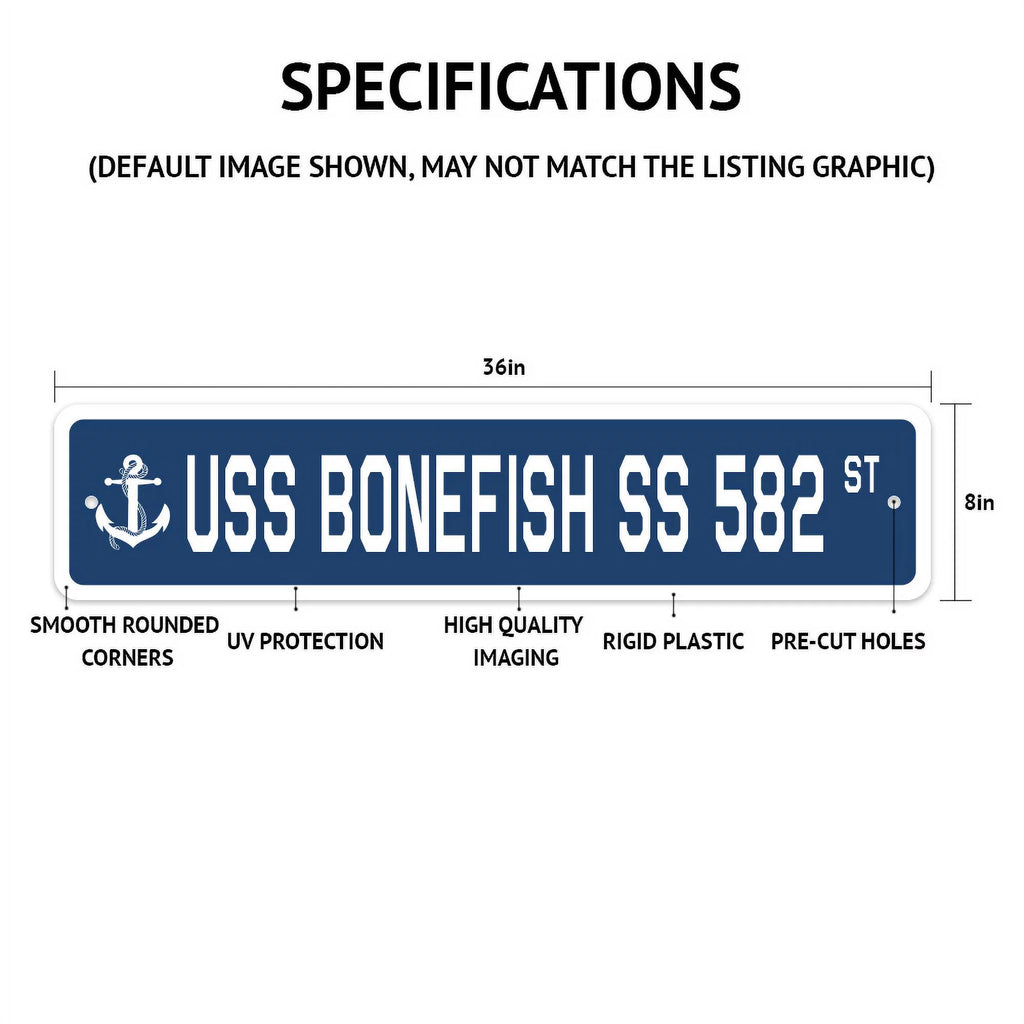 USS POMEROY AKR 316 Street Sign F272